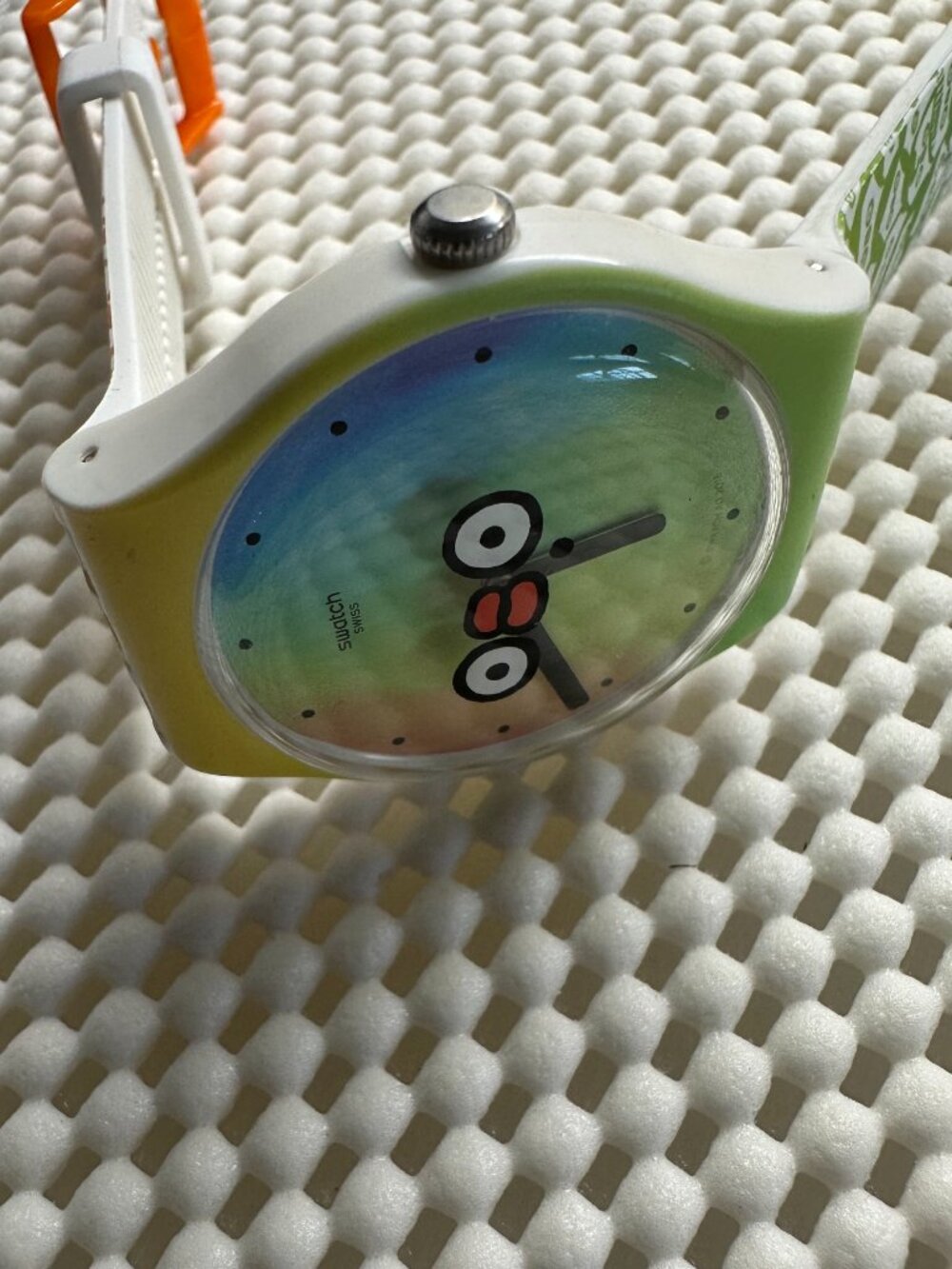 Swatch Watch What's Yo Face SUOZ303 Contemporary 2019 - Picture 4 of 5
